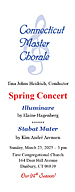 Hagenberg & Arnesen Concert Brochure